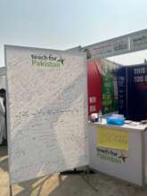 Teach For Pakistan at the Girls Sports Carnival
