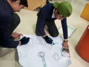 Farhan's students creating reference materials!