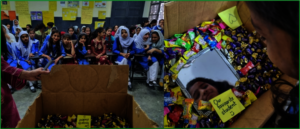 Maria, Oneir, and Syeda's favorite student