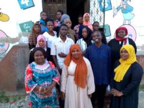 staff and NGO officials who brought the gifts