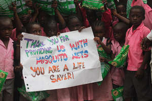 Thank You for providing us with mosquito nets