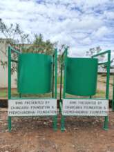 Dustbins Donation- Multimedia University of Kenya