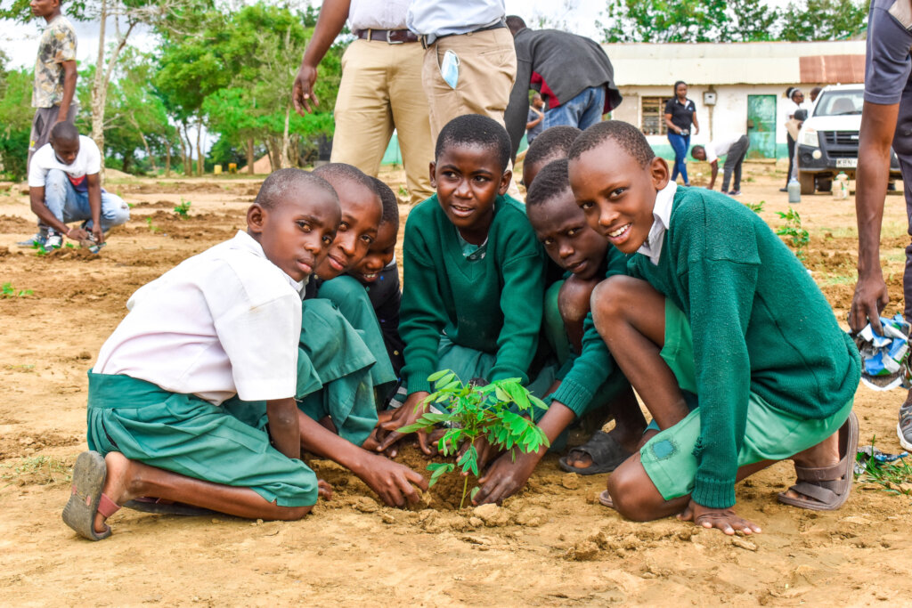 Beautification & Greening of schools in Kenya