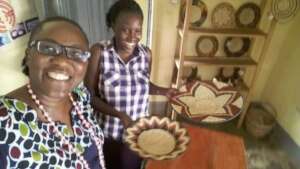 At the shop of the masters of Rubona Baskets