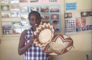 At the shop of the masters of Rubona Baskets