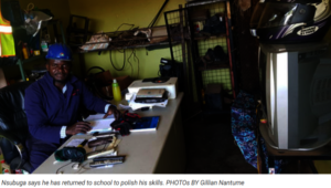 "Smart, educated & honest metal welder," Nsubuga