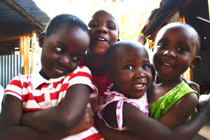 Rescue Center Girls Say Cheese for the Camera