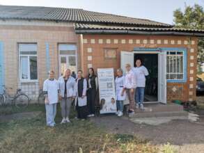 staffs of mobile medical outreach program