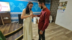 The wedding ceremony of Teysha and Vavec