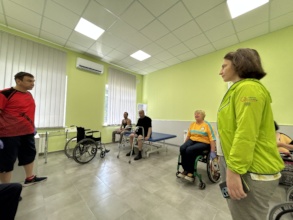 Rehabilitation space after renovation