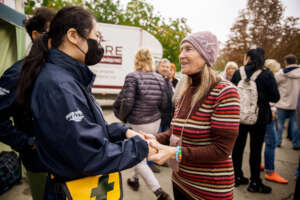 "Patria - Lukoil" refugee center, Moldova