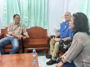 Planning Meeting with Mae Wan Mayor