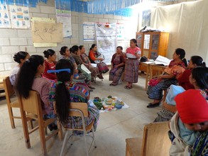 Women's education class in session