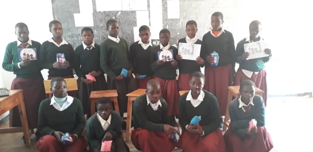 A group photo of the students after the training