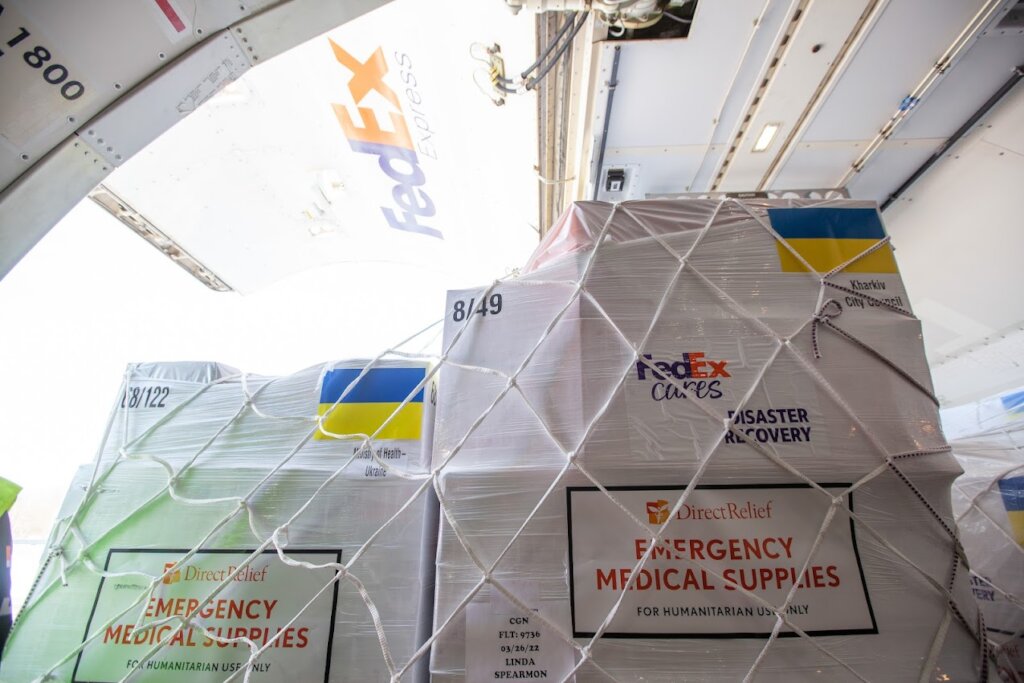 Direct Relief send two airlifts of medicine