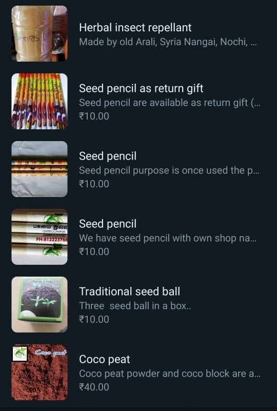 Just a desktop for Chitra's small eco-business