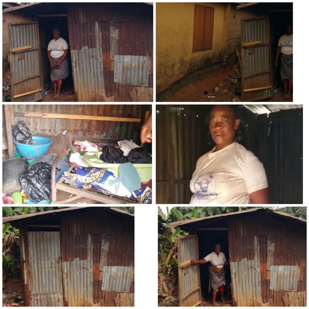 One bedroom apartment for vulnerable single lady