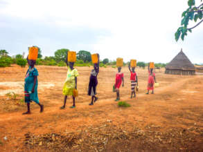 Women carrying water