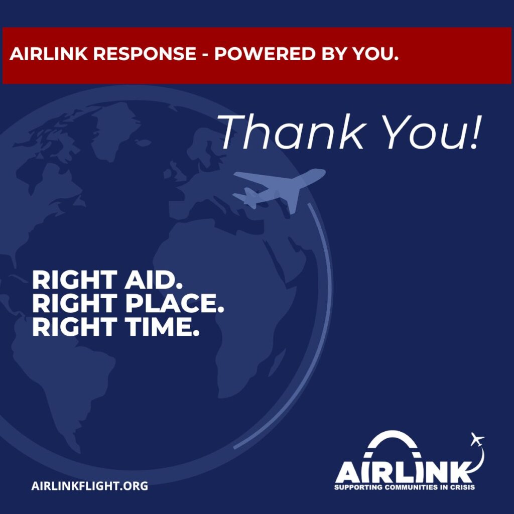 Airlink's Airlift Ukraine - Flights to Deliver Aid