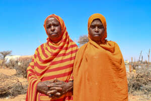 Saafi and her daughter.