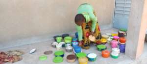 Distribution of the food