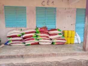 Rice Oil and salt for Sissa