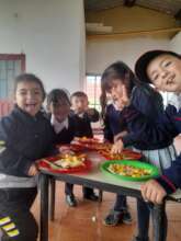 Having fun while connecting with the food