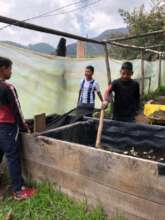 Compost on the making