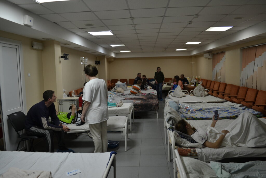 Help for the wounded in Ukraine during the war