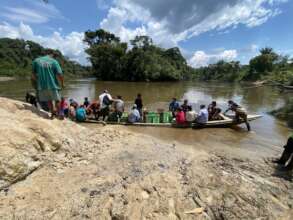 Heading home after a day of rosewood reforestation