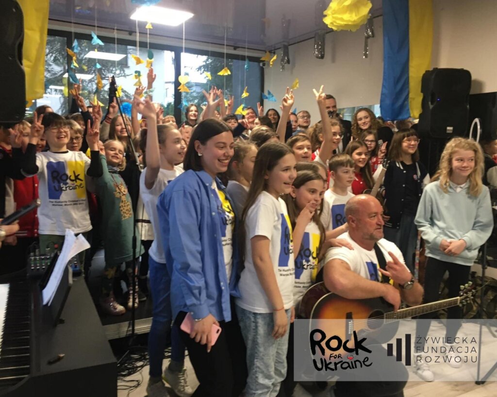 Rock for Ukraine - music therapy for children