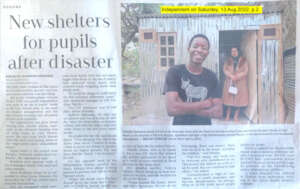 Article in the Saturday Independent Newspaper
