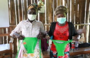 500 reusable sanitary kits with support workshops