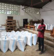Provisional storage in conference hall