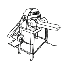 AMAR Chaff Cutter Blower drawing