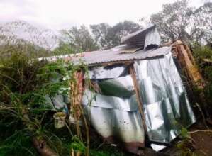 House of a beneficiary affected in Candoni, Negros