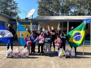 Delivery of kits during COVID19 pandemic in 2021