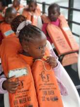 Smiles and discovery during our wildlife boat trip