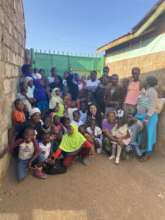 Our group in Kabiria, Kenya