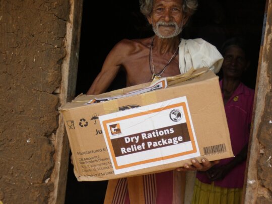Emergency Relief For Rural Sri Lankan Households