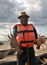 Lobster Fisherman part of Project Orastimba