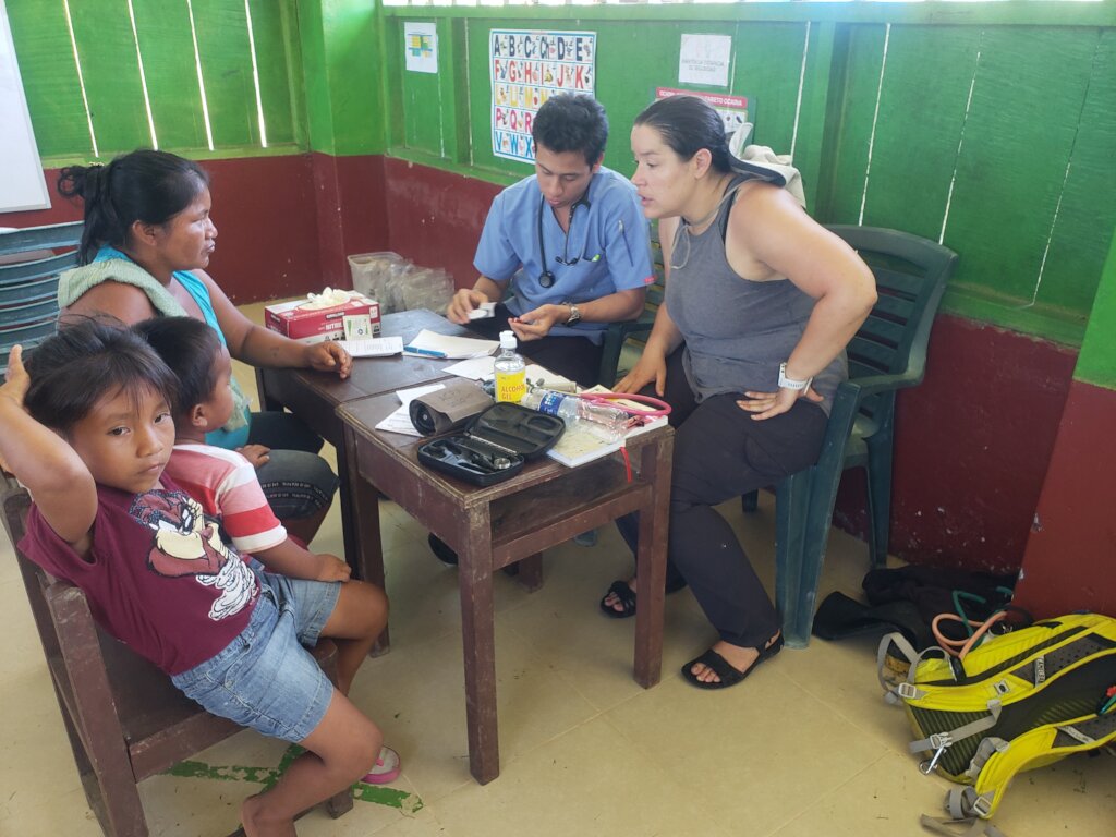 Covid-19 medical relief in the Peruvian Amazon