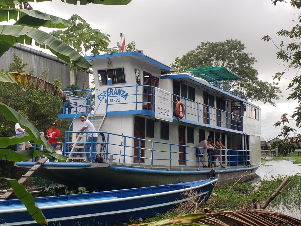 Covid-19 medical relief in the Peruvian Amazon