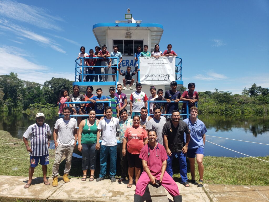 Covid-19 medical relief in the Peruvian Amazon