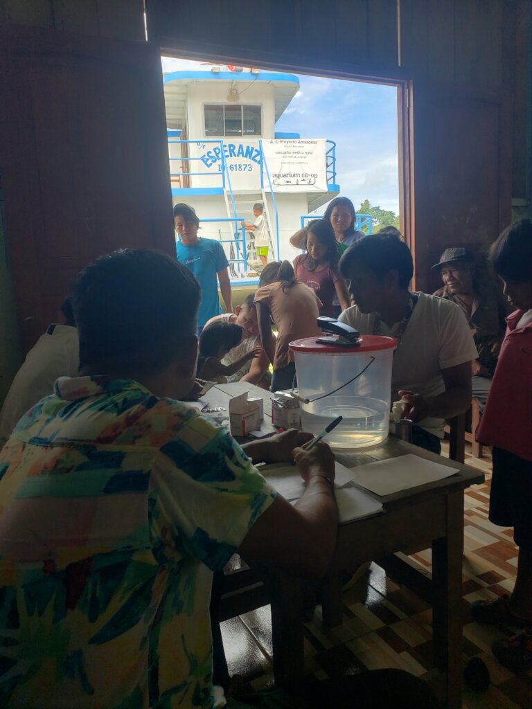 Covid-19 medical relief in the Peruvian Amazon