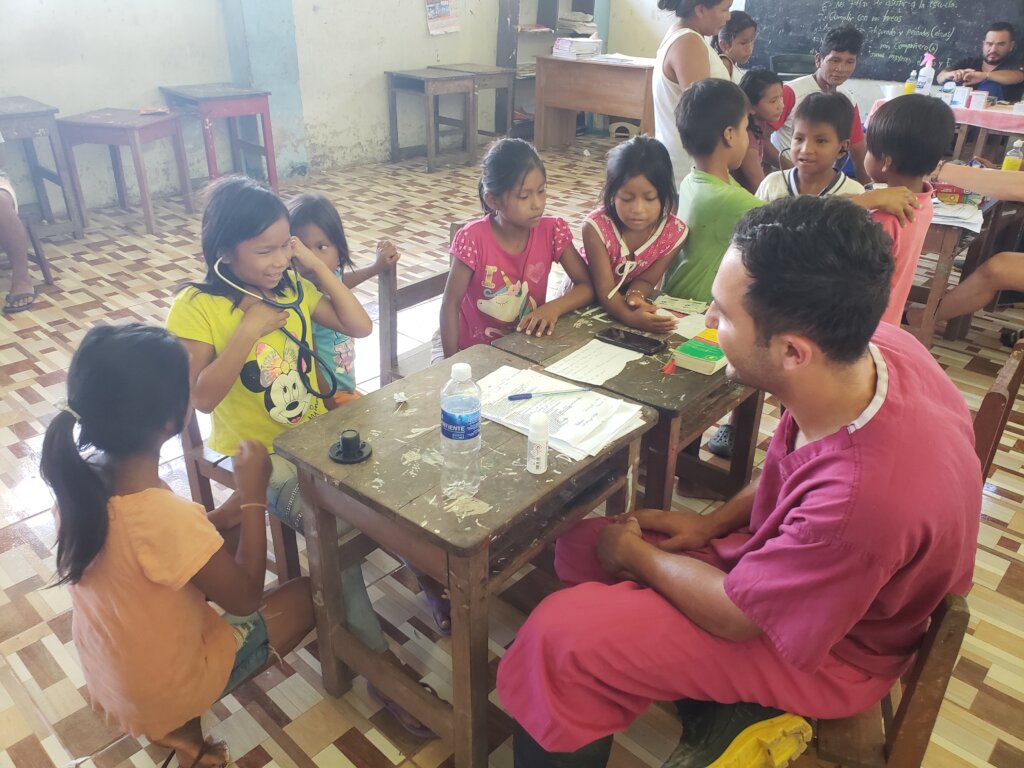 Covid-19 medical relief in the Peruvian Amazon