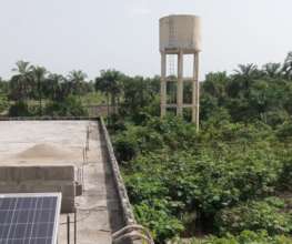 Water tower for irrigation