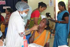 General Health Camp at a rural village