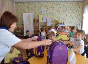 Eduactional support in East Ukraine