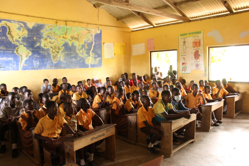 Empowering Girl Students in Ghana